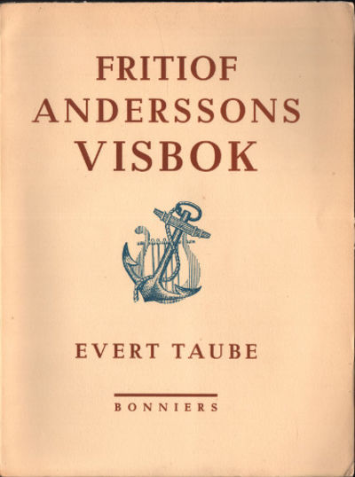 FRITIOF ANDERSSONS VISBOK.