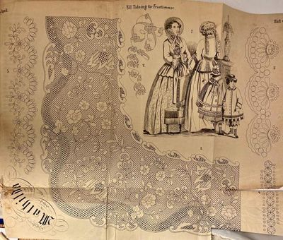 Journal för damer (Stockholms mode-journal), förenad med Illustrerad tidning för fruntimmer till spridning af bildning, trefnad och välstånd i hemmet. 1. sept. 1853. (photo 2)