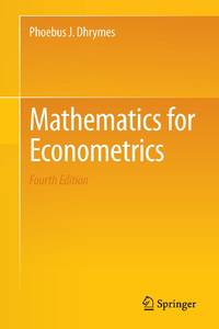 Mathematics for Econometrics