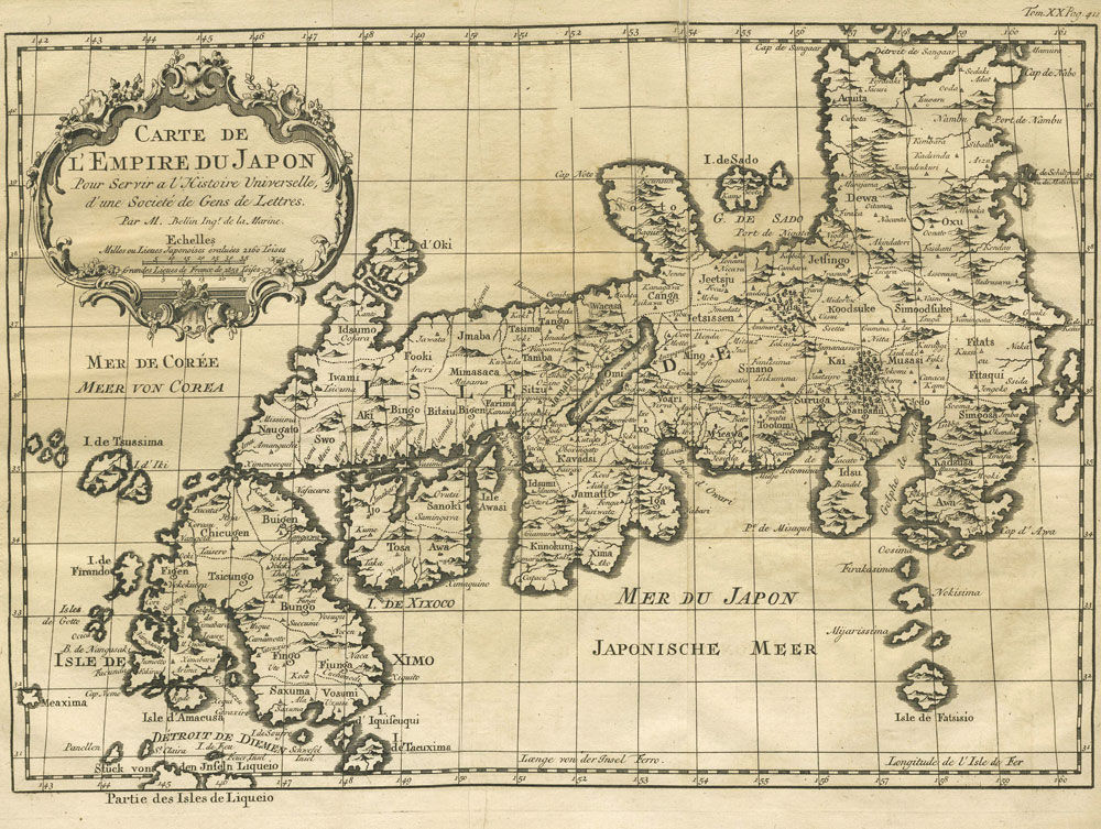 Carte De L 39 Empire Du Japon Pour Servir A L 39 Histoire Universelle D 39