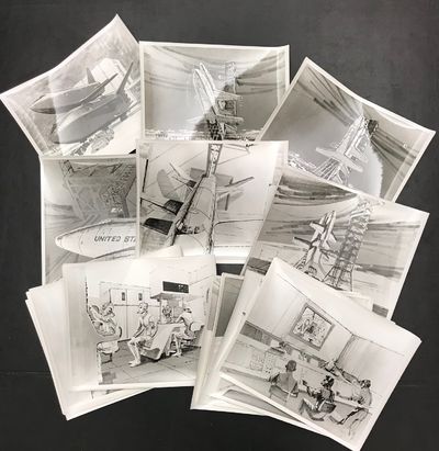 [A series of 35 NASA press photos (numbered…