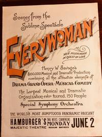 Scenes from the Sublime Spectacle Everywoman