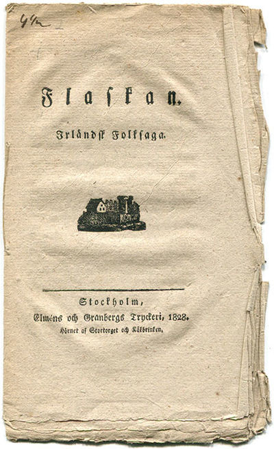 Flaskan. Irländsk folksaga.