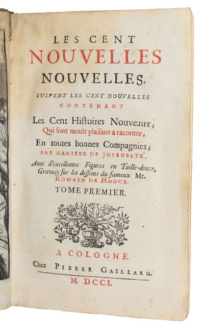Les Cent Nouvelles nouvelles. 2 parts.  - [THE…