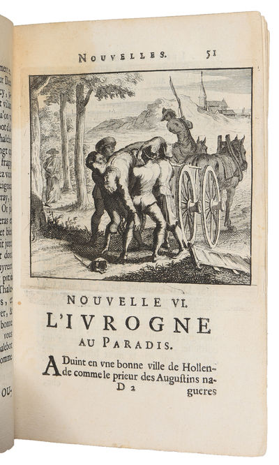 Les Cent Nouvelles nouvelles. 2 parts.  - [THE MOST ATTRACTIVE ILLUSTRATED EDITION OF THE FIRST WORK OF LITERARY PROSE IN FRENCH] (photo 3)