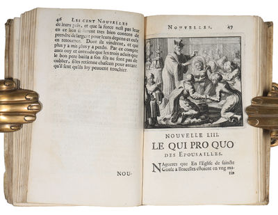 Les Cent Nouvelles nouvelles. 2 parts.  - [THE MOST ATTRACTIVE ILLUSTRATED EDITION OF THE FIRST WORK OF LITERARY PROSE IN FRENCH] (photo 4)