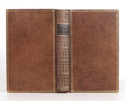 Catalogue des Livres rares et précieux de la Bibliothèque de feu M. Ant. Bern. Caillard…