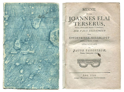 Minne öfver Joannes Elai Terserus, [...], som…