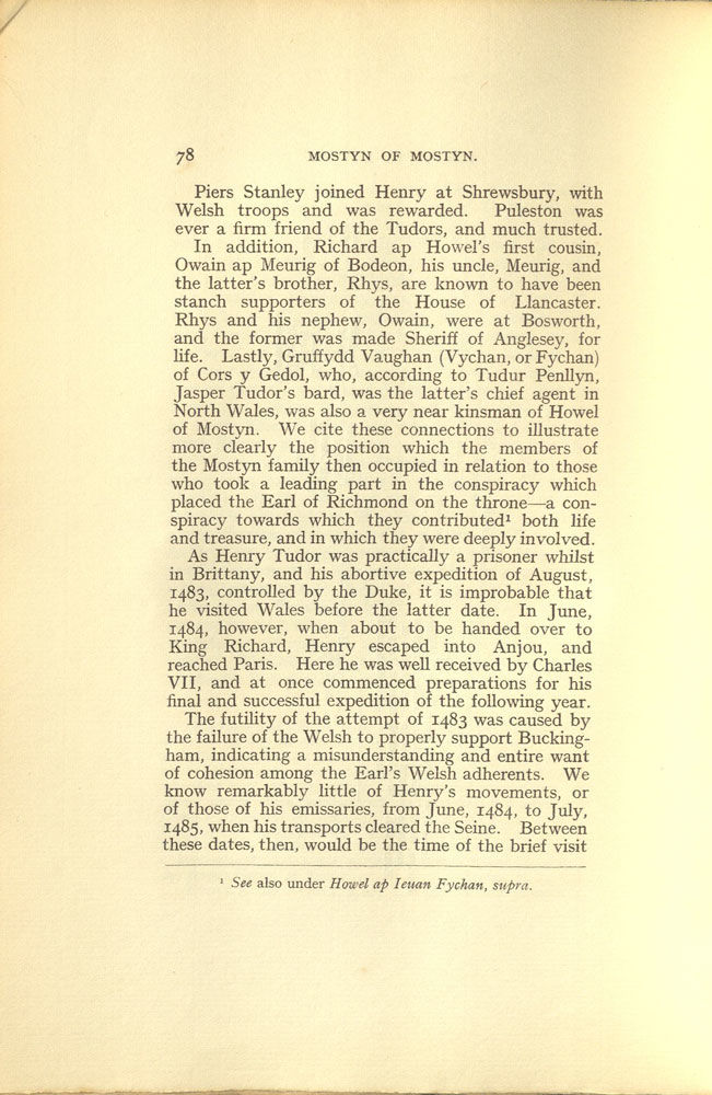 History of the Family of Mostyn of Mostyn by 1864 MOSTYN The Right Hon History of the Family of Mostyn of Mostyn by 1864 MOSTYN The Right Hon