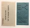 [MEDICAL EPHENERA]. Eureka Cough Tablets. Will Cure Coughs, Colds, Sore Throat, Whooping Cough, Croup, Asthma [...]