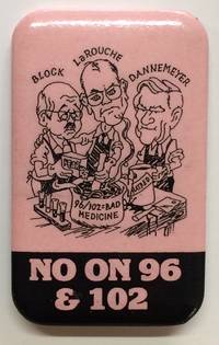 No On 96 & 102 [pinback Button] - 