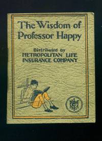 The Wisdom of Professor Happy by Cliff GOLDSMITH - Paperback - First Edition - 1923 - from abookshop (SKU: 5000362)