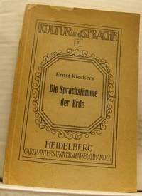 Die Sprachstämme der Erde. Mit einer Anzahl…