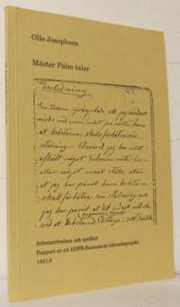 Mäster Palm talar.