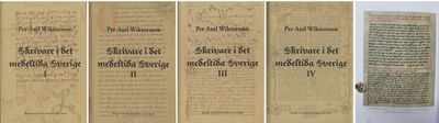 Skrivare i det medeltida Sverige I-IV. I.…