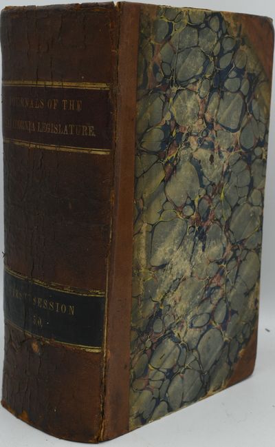 JOURNAL OF THE SENATE OF THE STATE OF CALIFORNIA; AT THEIR FIRST SESSION. BEGUN AND HELD AT PUEBLA DE SAN JOSE, ON THE FIFTEENTH DAY OF DECEMBER, 1849