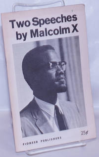 cover of Two Speeches by Malcolm X.
