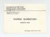 Exhibition postcard: Hanne Darboven: Variante 42/59 (opens 4 May [1976])