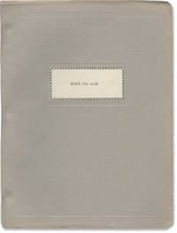 Death for Sale (Original screenplay for an unproduced film)