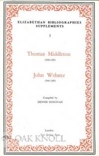 THOMAS MIDDLETON 1939-1965 JOHN WEBSTER 1940-1965
