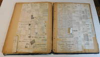 image of THE IMPORTANT AMERICAN THEATER_TELEVISION PRODUCER VINTON FREEDLEY'S SUBSTANTIAL THEATRICAL SCRAPBOOK collection of program clippings with a full AUTOGRAPH TABLE OF CONTENTS penned by him.