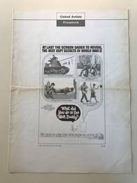 What Did You Do in the War, Daddy? Pressbook 1966 Jame Coburn