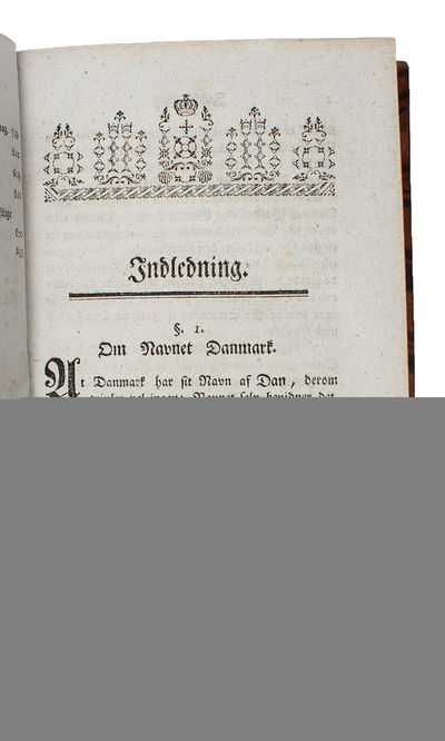 Danmarks og Norges naturlige og politiske Forfatning. 1 part (all that was published). (photo 3)