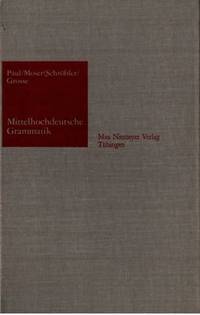 Mittelhochdeutsche Grammatik.