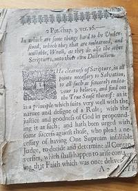 An unidentified sermon on 2 Peter chap. 3. verse 16