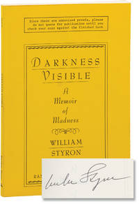 cover of Darkness Visible: A Memoir of Madness (Uncorrected Proof, signed)