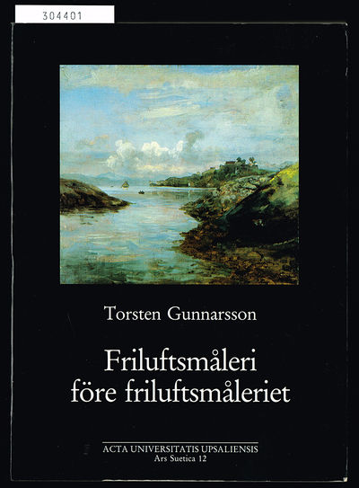 Friluftsmåleri före friluftsmåleriet. Oljestudien…