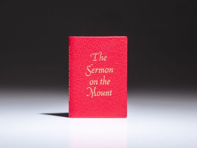 The Sermon on the Mount; From the Gospel of St. Matthew; Chapters 5,6,7