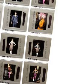 Color Slides From Four Fashion Runway Shows 1998-2000