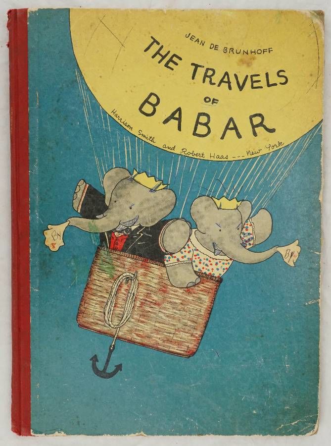 超レア！The Story of Babar & Babar's Travels Babar's Travels by Jean de Brunhoff | Shakespeare & Company