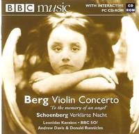 Berg - Violin Concerto & Schoenberg - Transfigured Night [MUSIC COMPACT DISC]