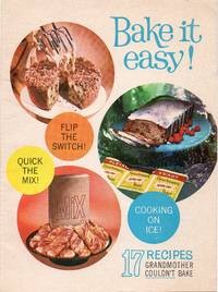 cover of 1961 Advertising Cookbook Bake it Easy 17 Recipes Gramother Couldn't Bake