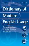A Dictionary Of Modern English Usage