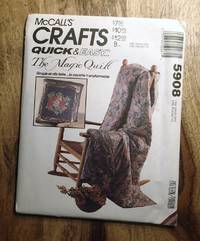 McCALL'S SEWING PATTERN: #5908: McCALL'S CRAFTS, QUICK & EASY: The Magic Quilt with Front Pocket & Tote