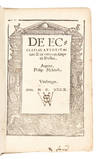 De ecclesiae autorita/tate (sic!) & de veterum scriptis libellus