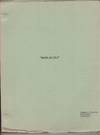 Heaven Can Wait. 2nd Draft screenplay