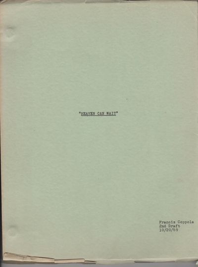 Heaven Can Wait. 2nd Draft screenplay