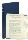 Galley Proof of Bradford Morrow Catalogue of Harry Valentine's Steinbeck Collection
