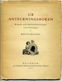 Ur anteckningsboken. I. Konst- och…
