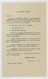 Circular. Dear Sir: The Regular Half-Yearly Meeting, of the General Committee of the Jaffna Auxiliary Bible Society, Will (D.V.) Be Convened at the Wesleyan Mission House... [caption title]