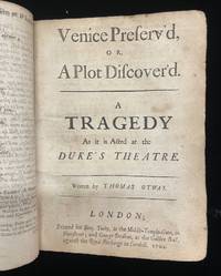 BOUND COLLECTION OF 9 RESTORATION PLAYS, 1699 - 1709