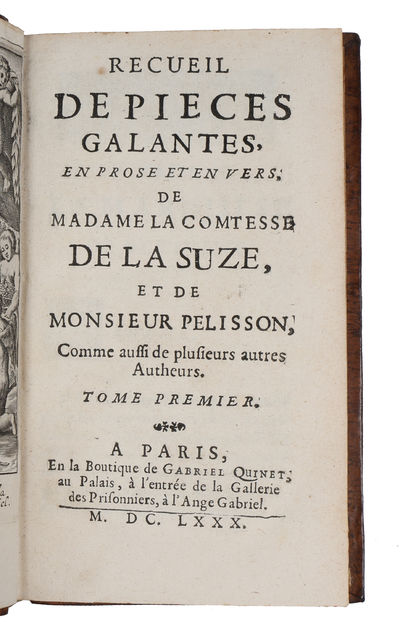 Recueil de Pieces Galantes, en Prose et en Vers. 4 vols. (photo 3)