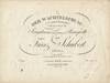 Der Wachtelschlag (Il canto della Quaglia) ... 68tes Werk. [Piano-vocal score]