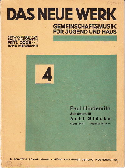 Op. 44:3. Schulwerk des…