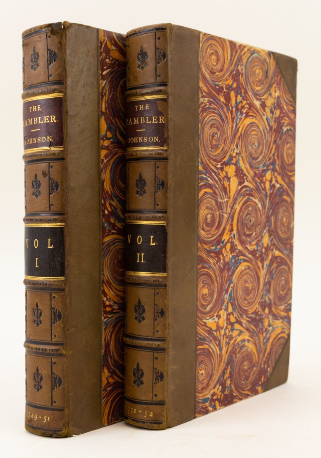 THE RAMBLER by JOHNSON, SAMUEL | 1750-52 | J. Payne and J. Bouquet