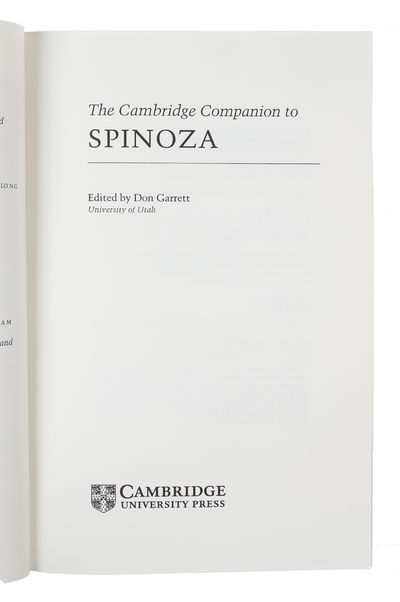 The Cambridge Companion to Spinoza. (photo 2)